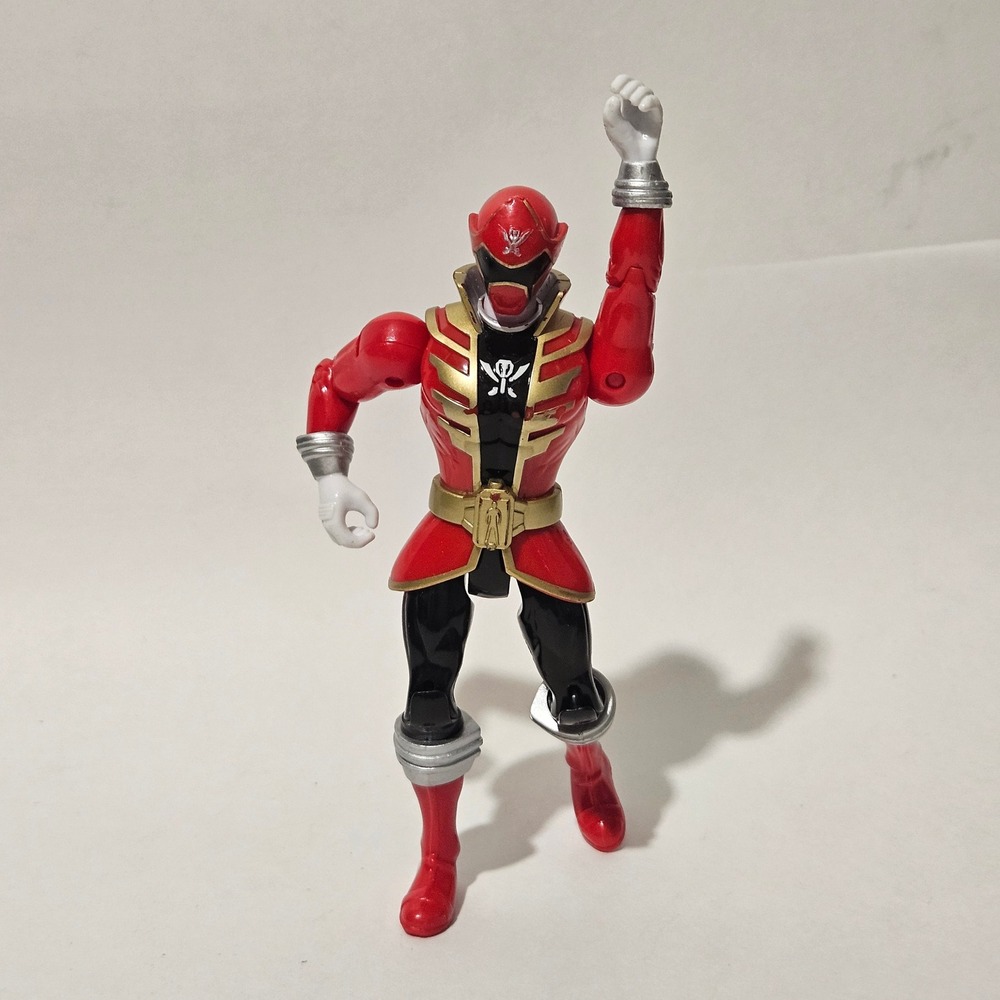 Bandai Power Rangers Super Megaforce Red Ranger 5 Inch Action Figure 60113